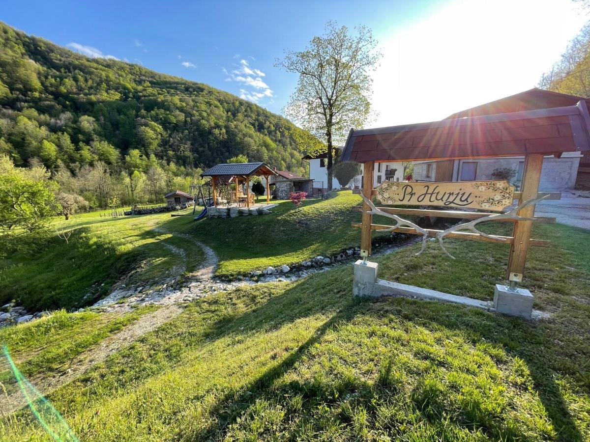 Hurja Apartments Kobarid Kültér fotó