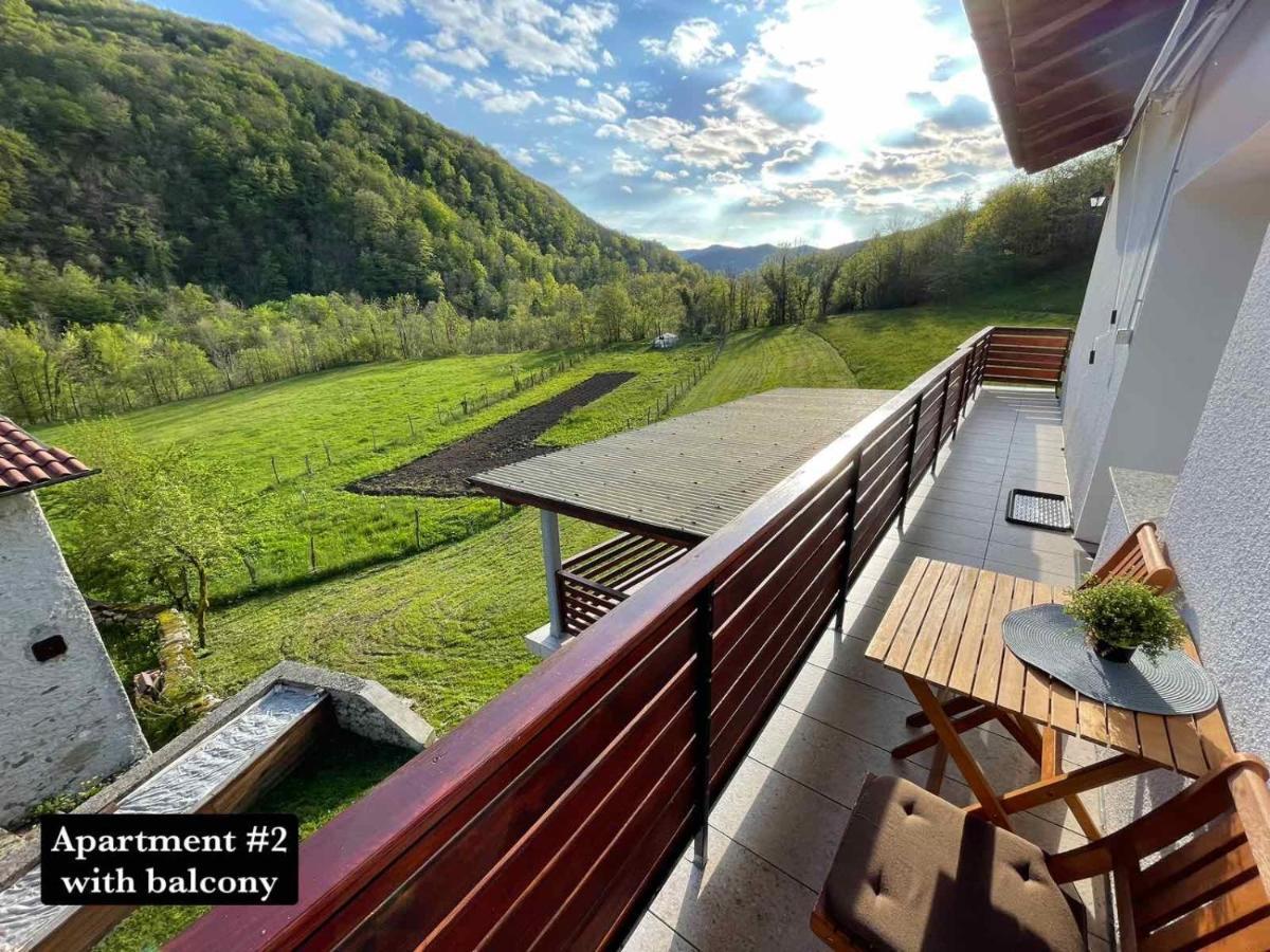 Hurja Apartments Kobarid Kültér fotó